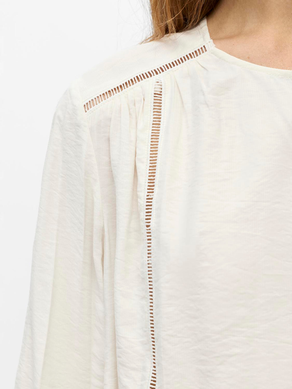 Objdana L/S Re O-Neck Top