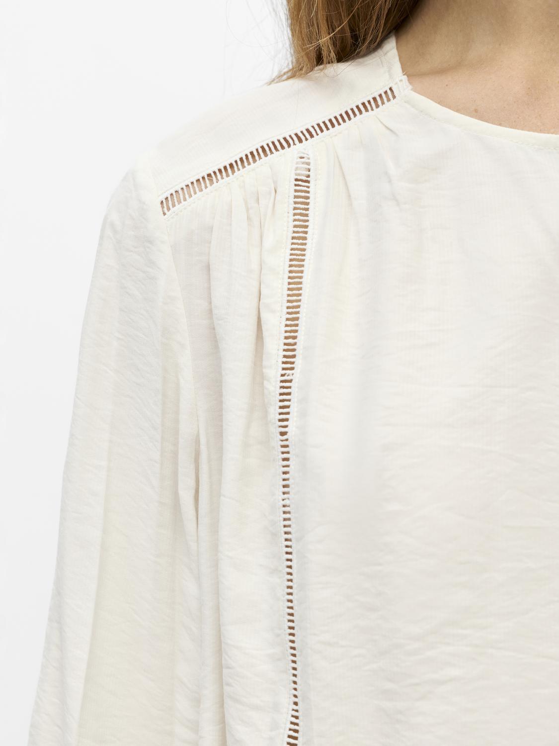 Objdana L/S Re O-Neck Top
