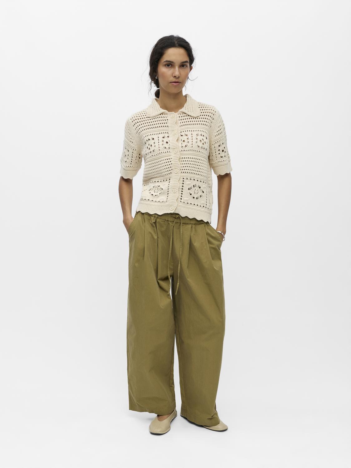 Objbindi S/S Re Short Cardigan