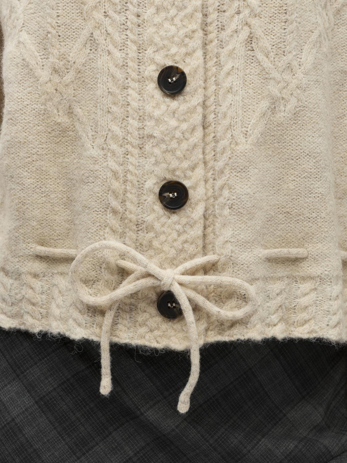 Objgunvi L/S Re Knit Cardigan