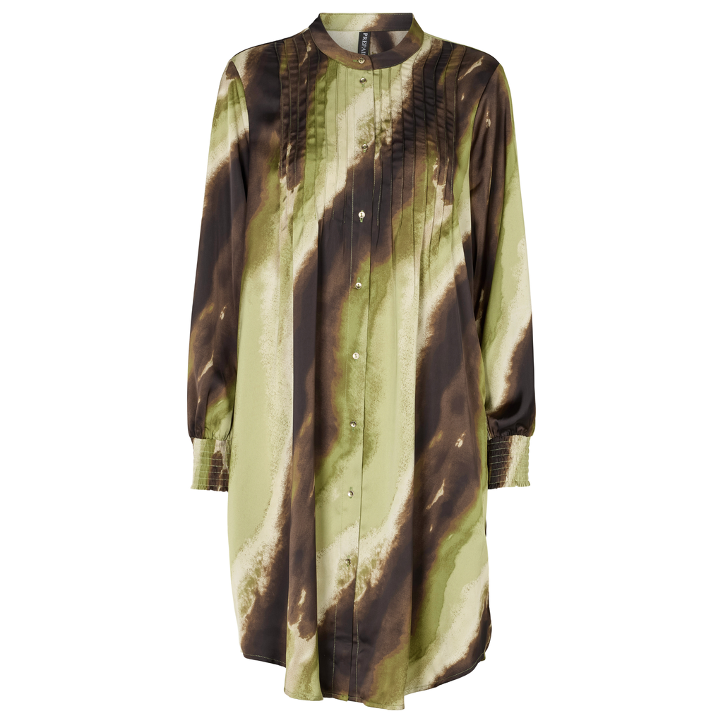 Carrie dress brown/gre