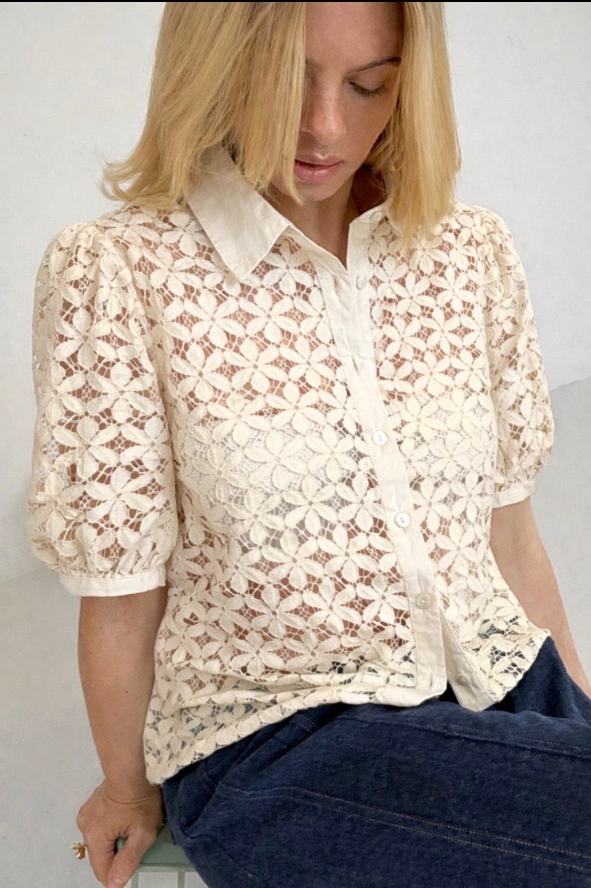 CHARLOTTE LACE  BLUSE