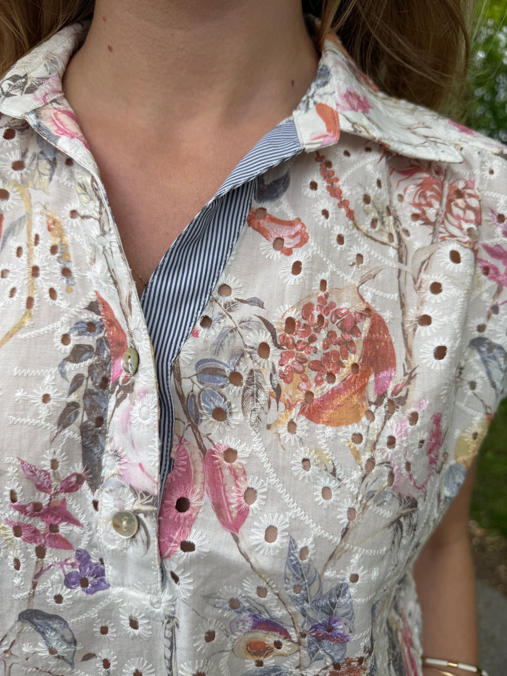 MERCY BLOUSE PRINT EMBRODERY