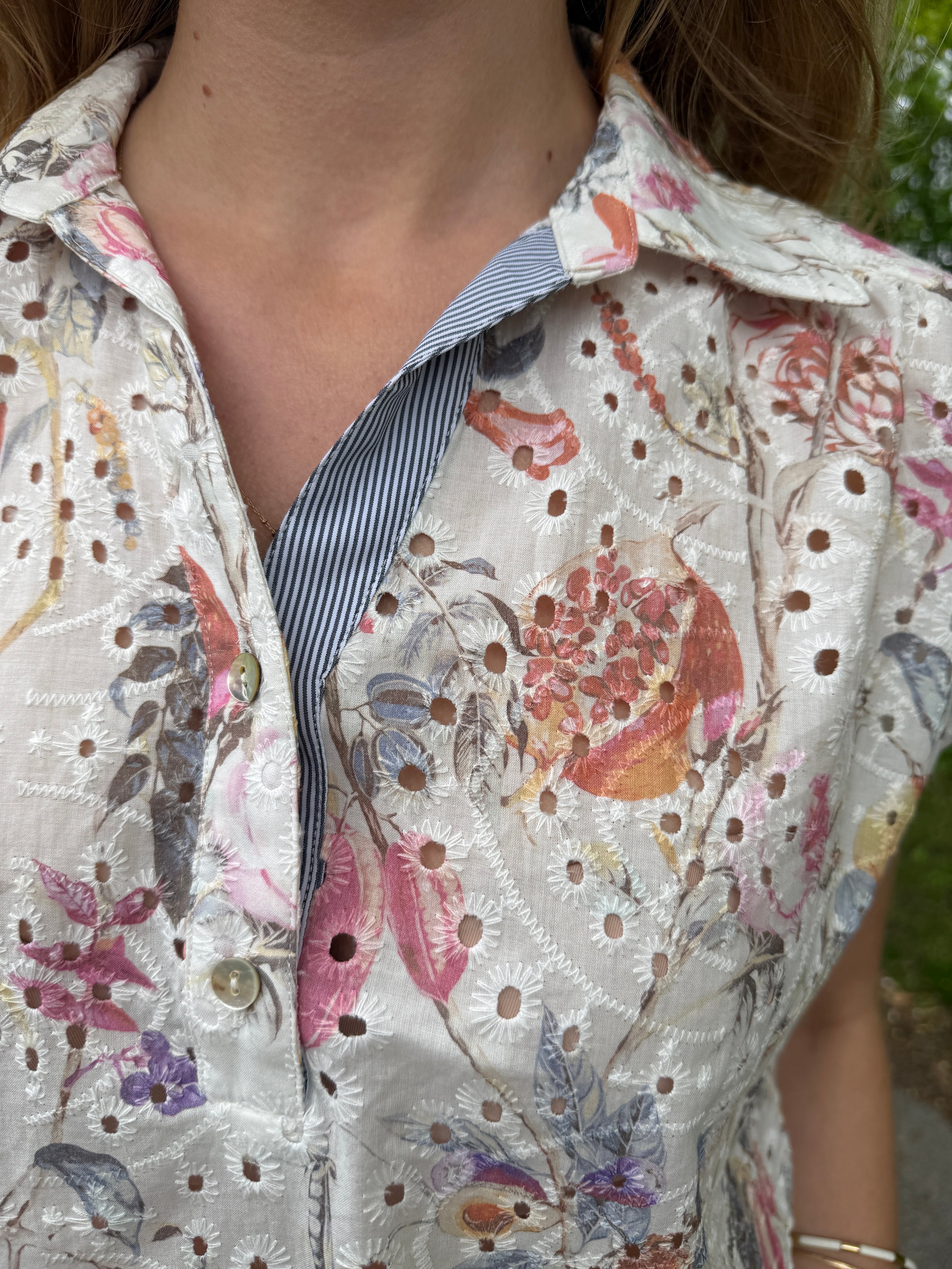 MERCY BLOUSE PRINT EMBRODERY