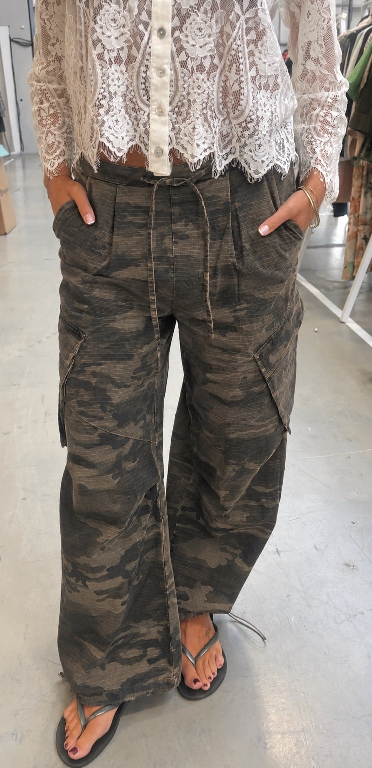 CASSIE CAMOUFLAGE BUKSER