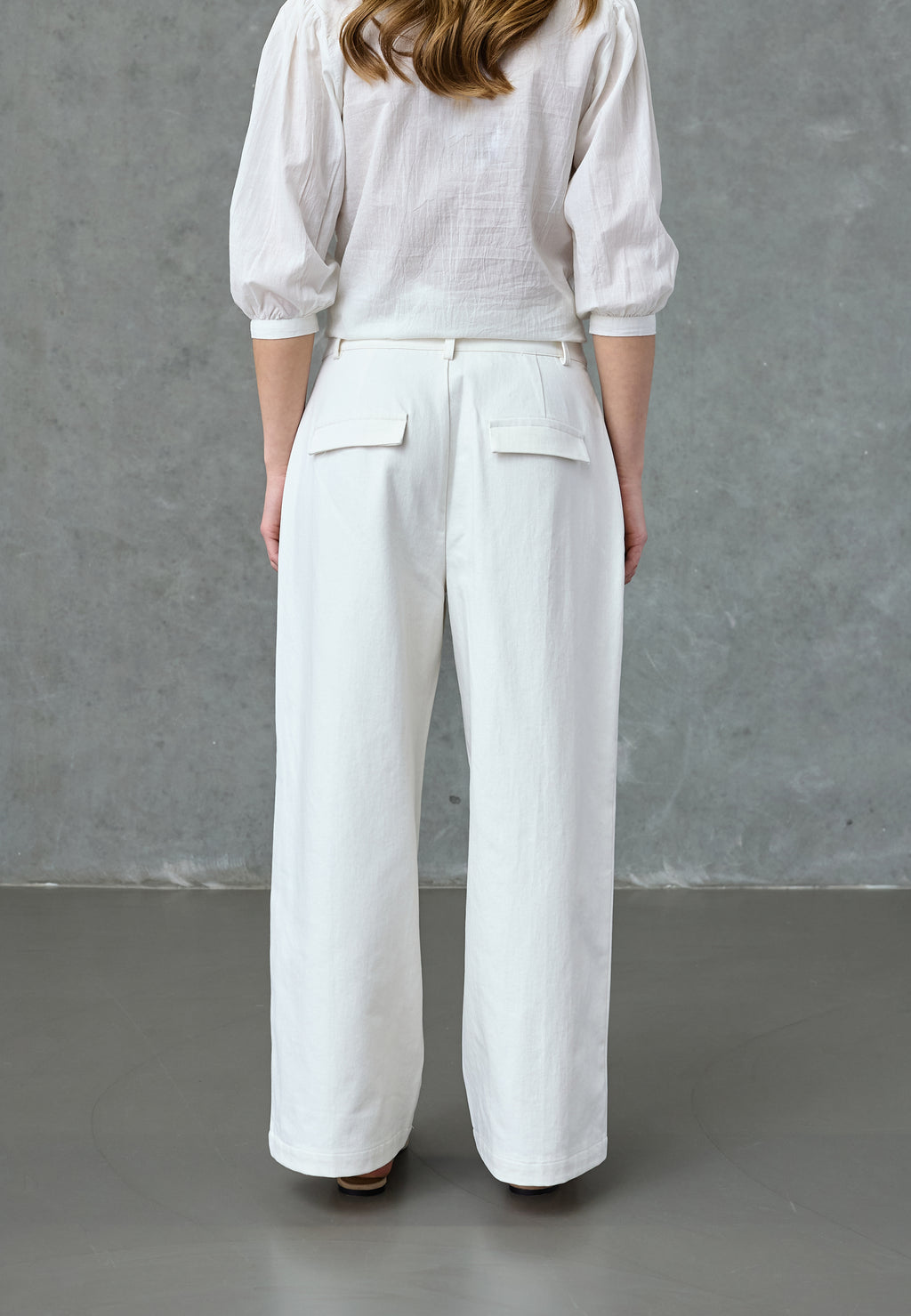 LOVE1534 JEANS CREAM BUKSER