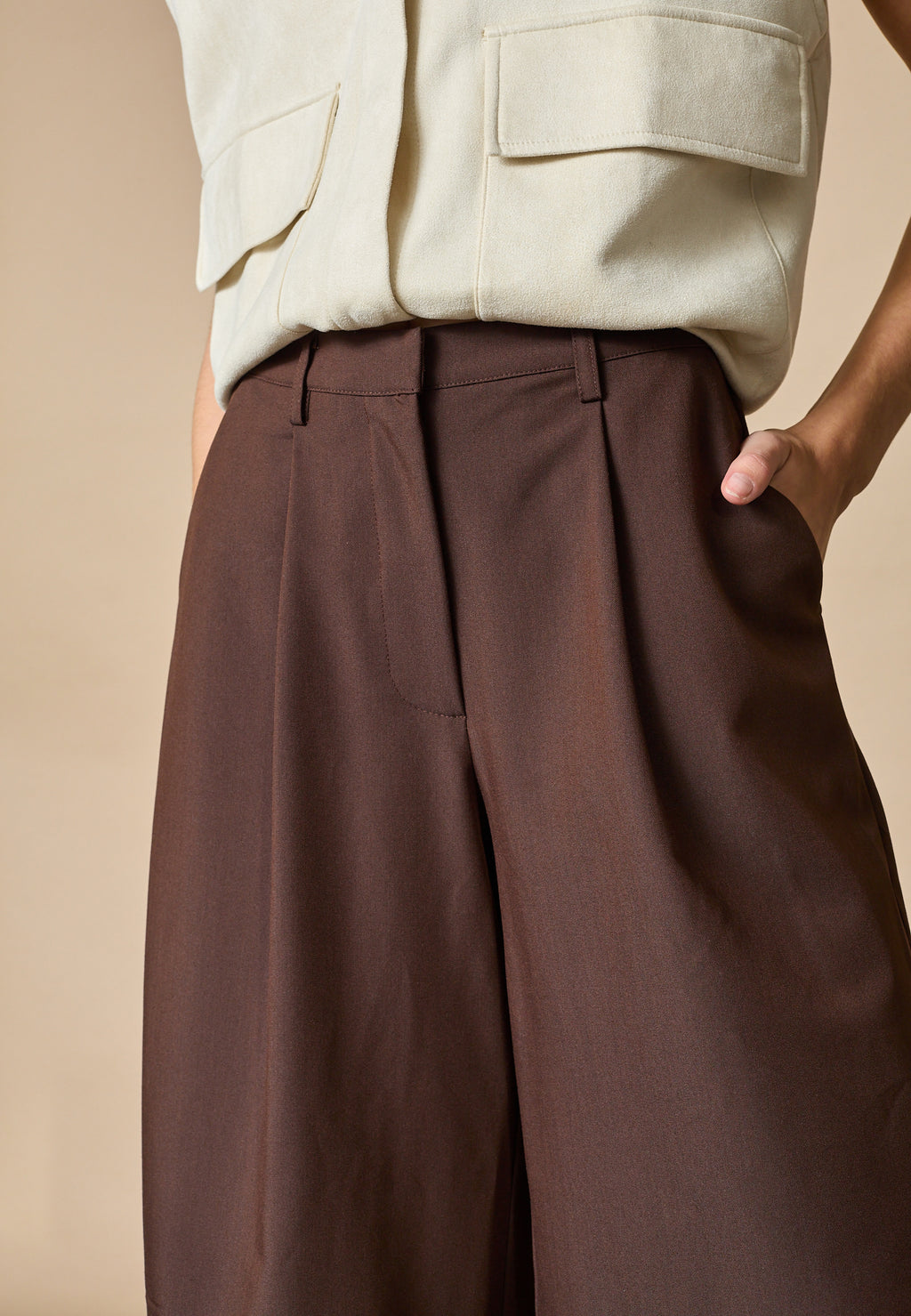 LOVE&DIVINE shorts chocolate