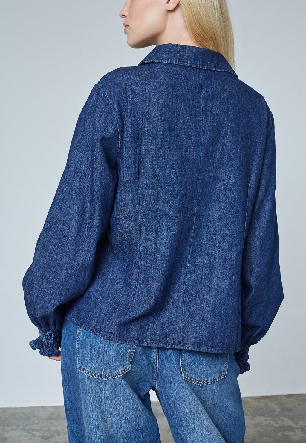 LOVE 1391 SKJORTE BLUSE DENIM