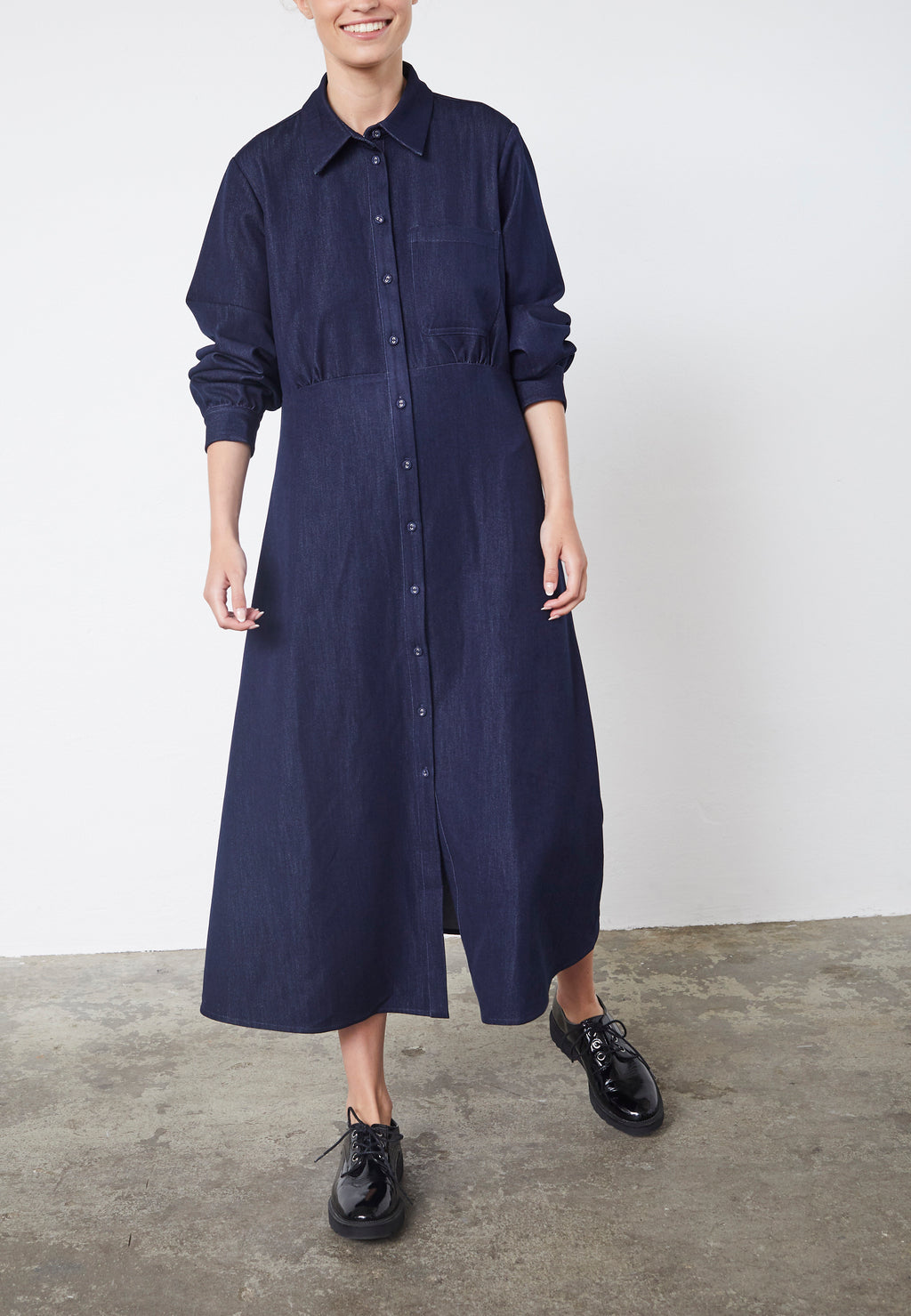 LOVE1420 Kjole denim