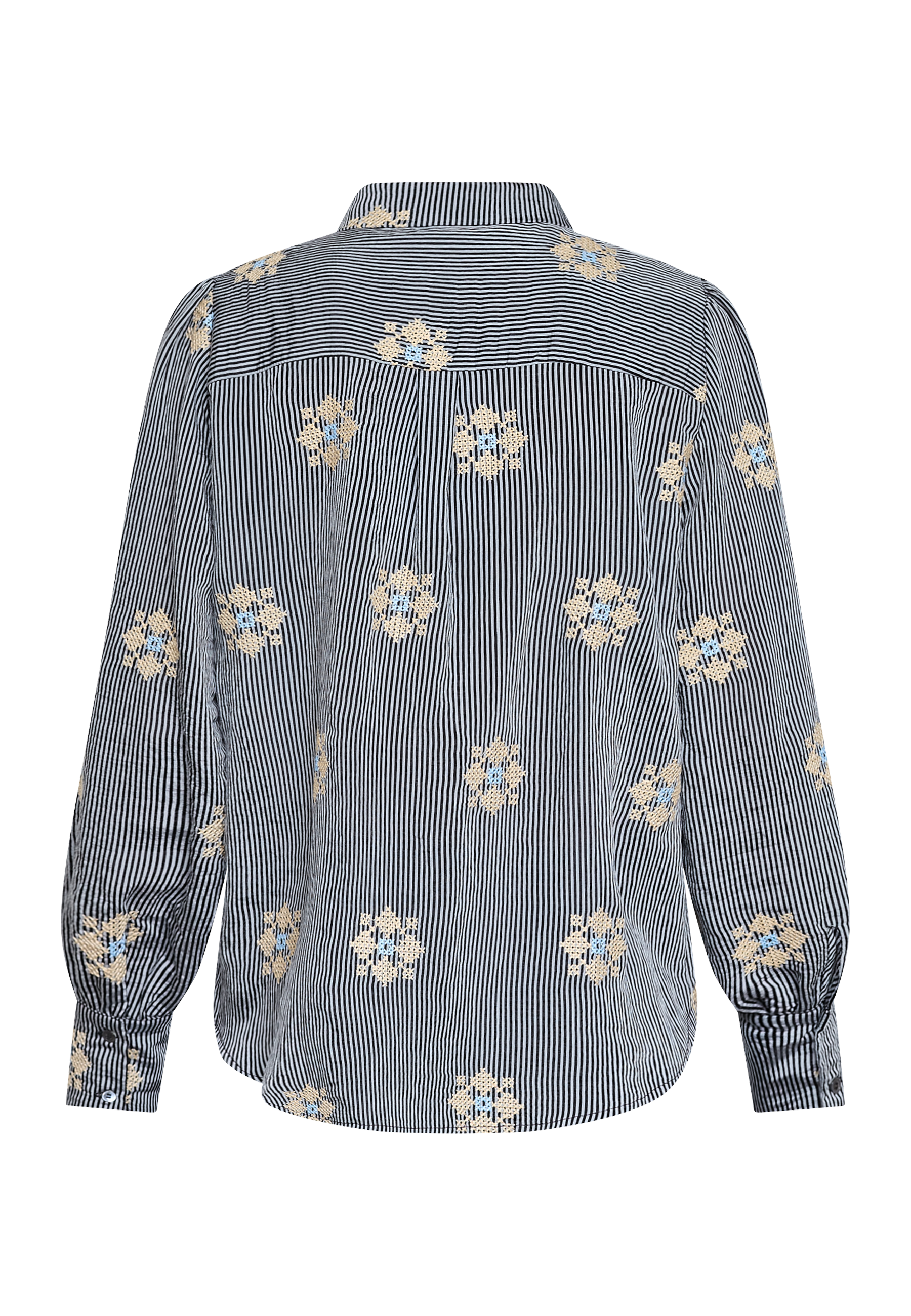 LOVE919-19 skjorte blå strib