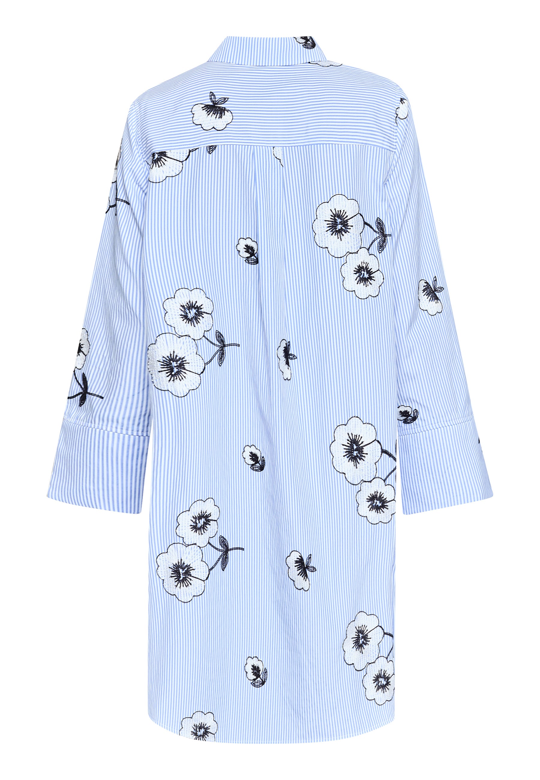 LOVE1476 BLUE FLOWER KJOLE