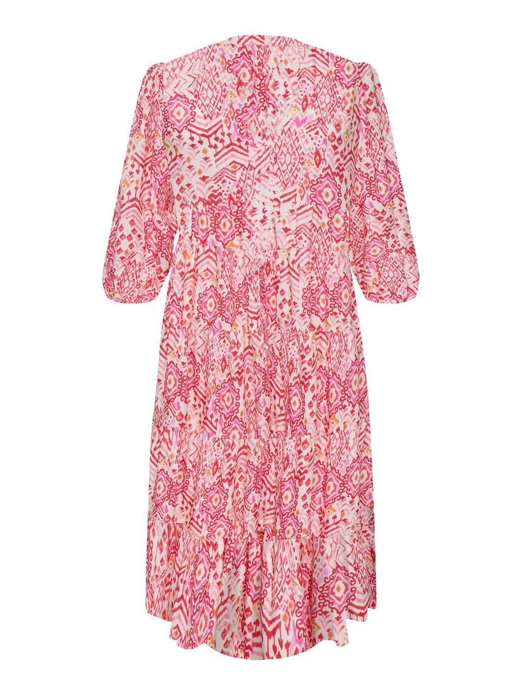 CARMILANA 3/4 DRESS SIKKA GRAP