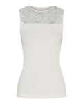 NANCY rib top ivory