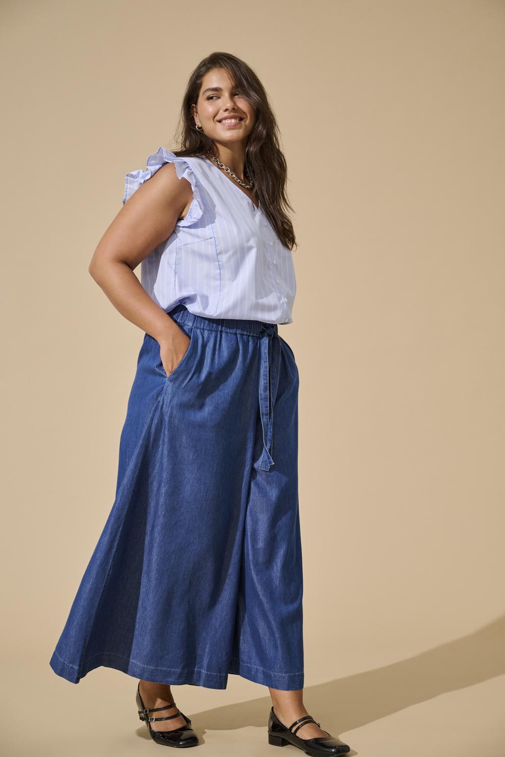 Carbea Palazzo Ex Wide Pant Gu