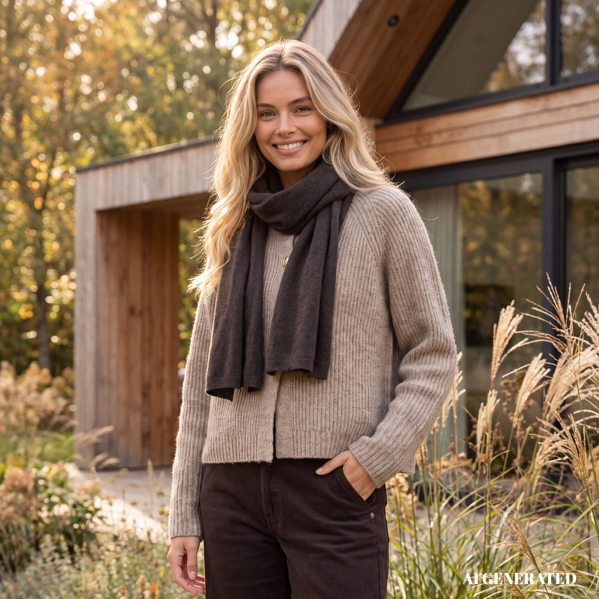 SUSAN KNIT SCARF