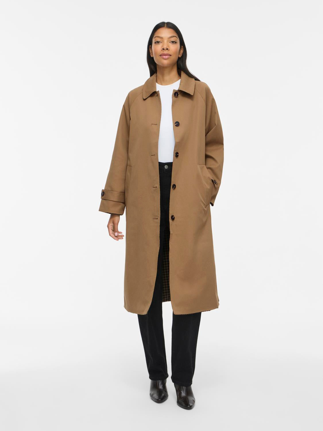 Vitenela Rev L/S Trenchcoat