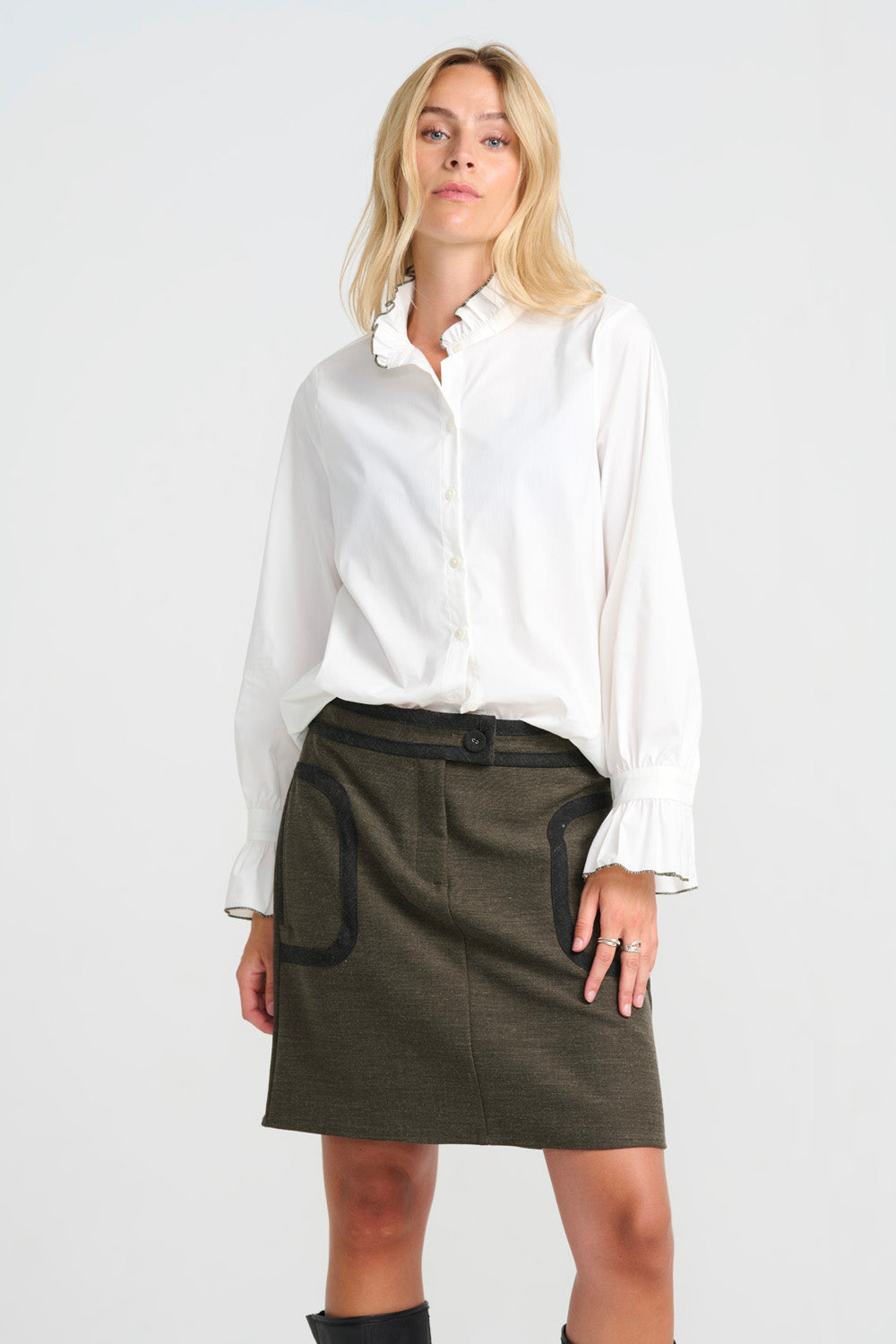 COSTAMANI Rosling skirt army