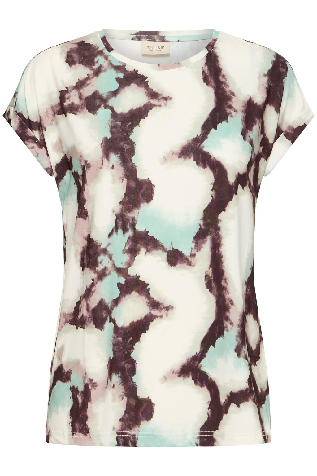 FRSEEN TEE MARBLE CREME MENTHE