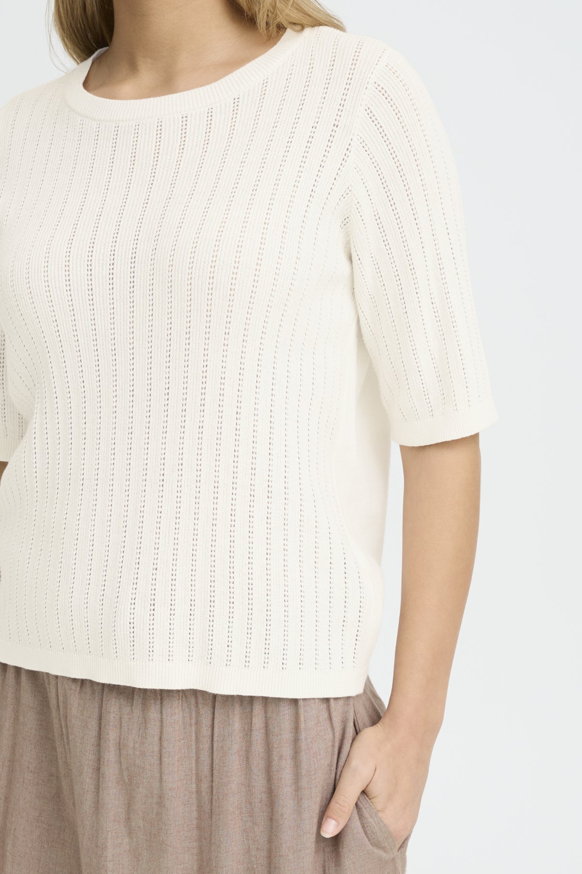 FRCAMMY PULLOVER WHISPER WHITE