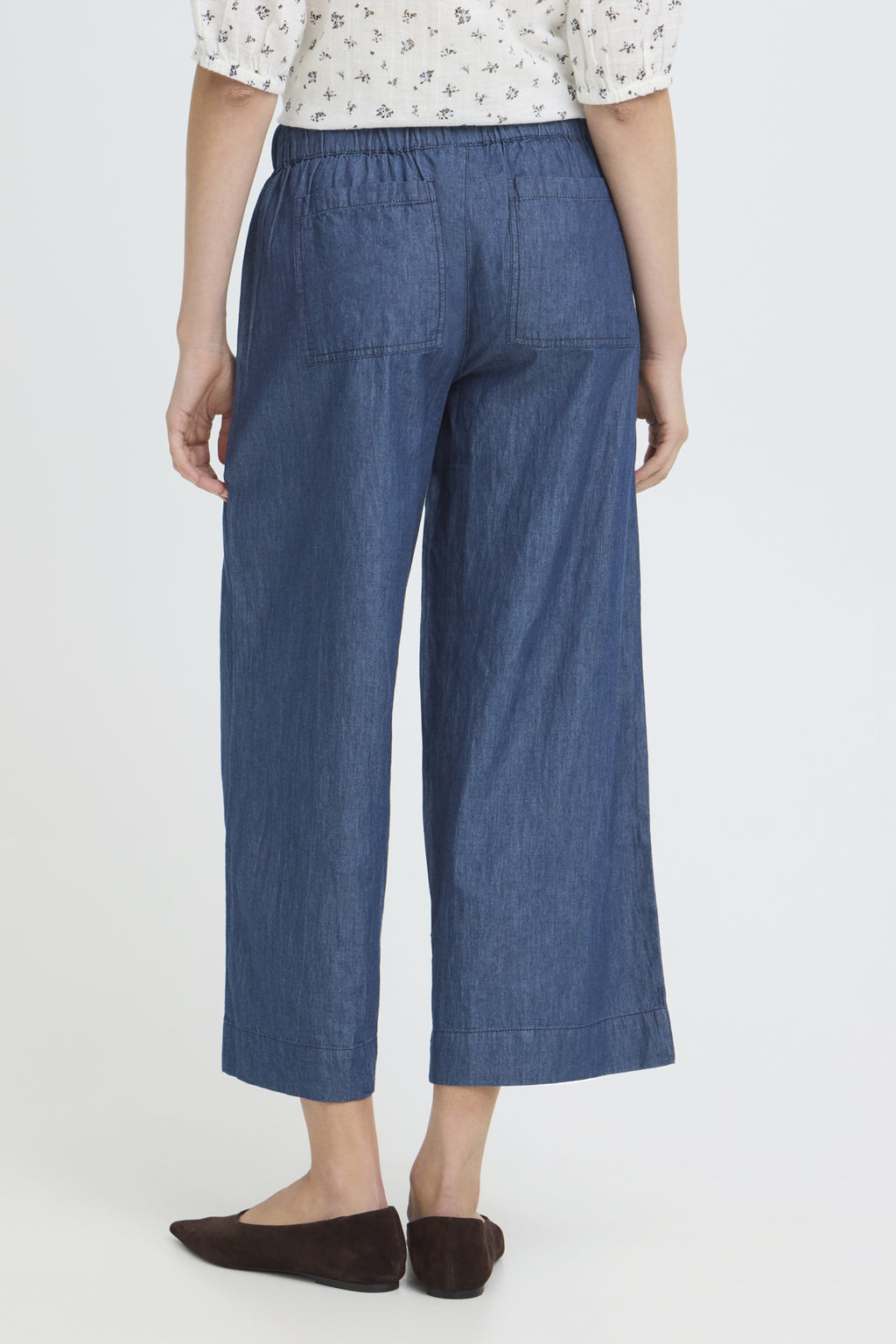 FRLARISSA BUKSER MID BLUE DENIM