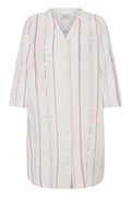 FRBOBBI DRESS CREAM RED/YELLOW