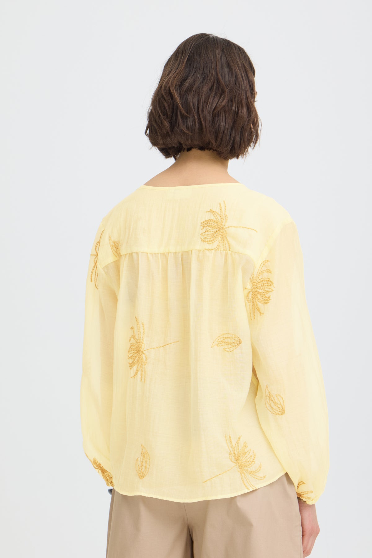 FRWINA SHIRT PASTEL YELLOW