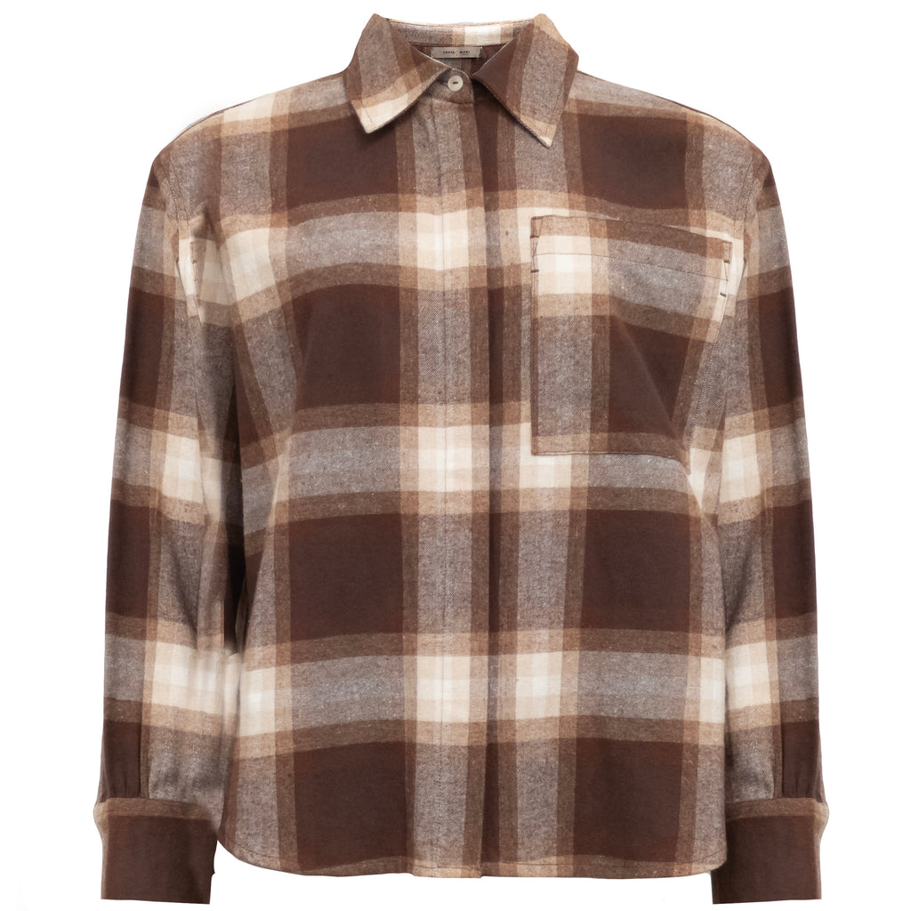 CHECK SKJORTE