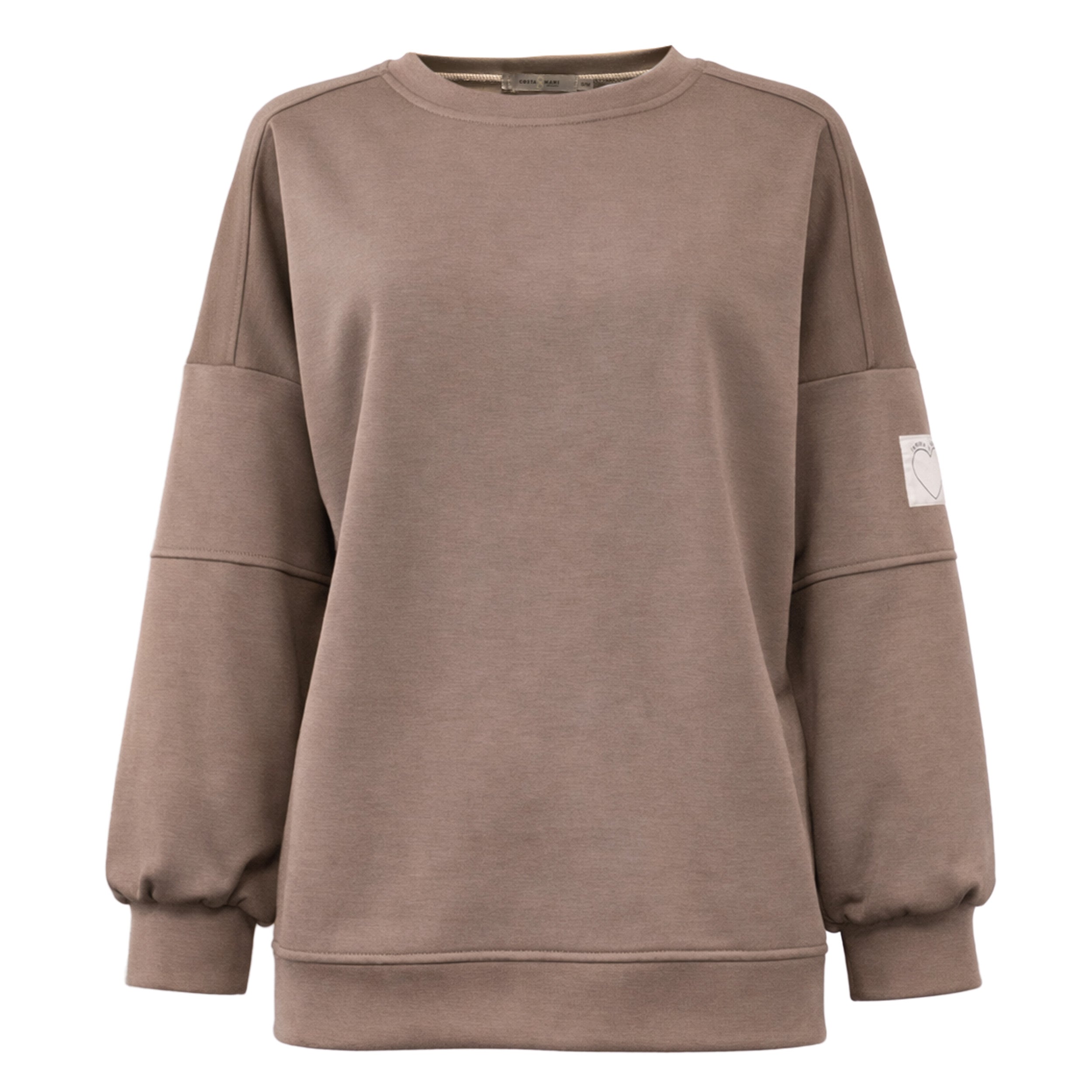 ALBA SOLID SWEAT DEER BLUSE