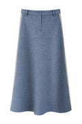 ALBA LONG SKIRT DUSTY BLUE