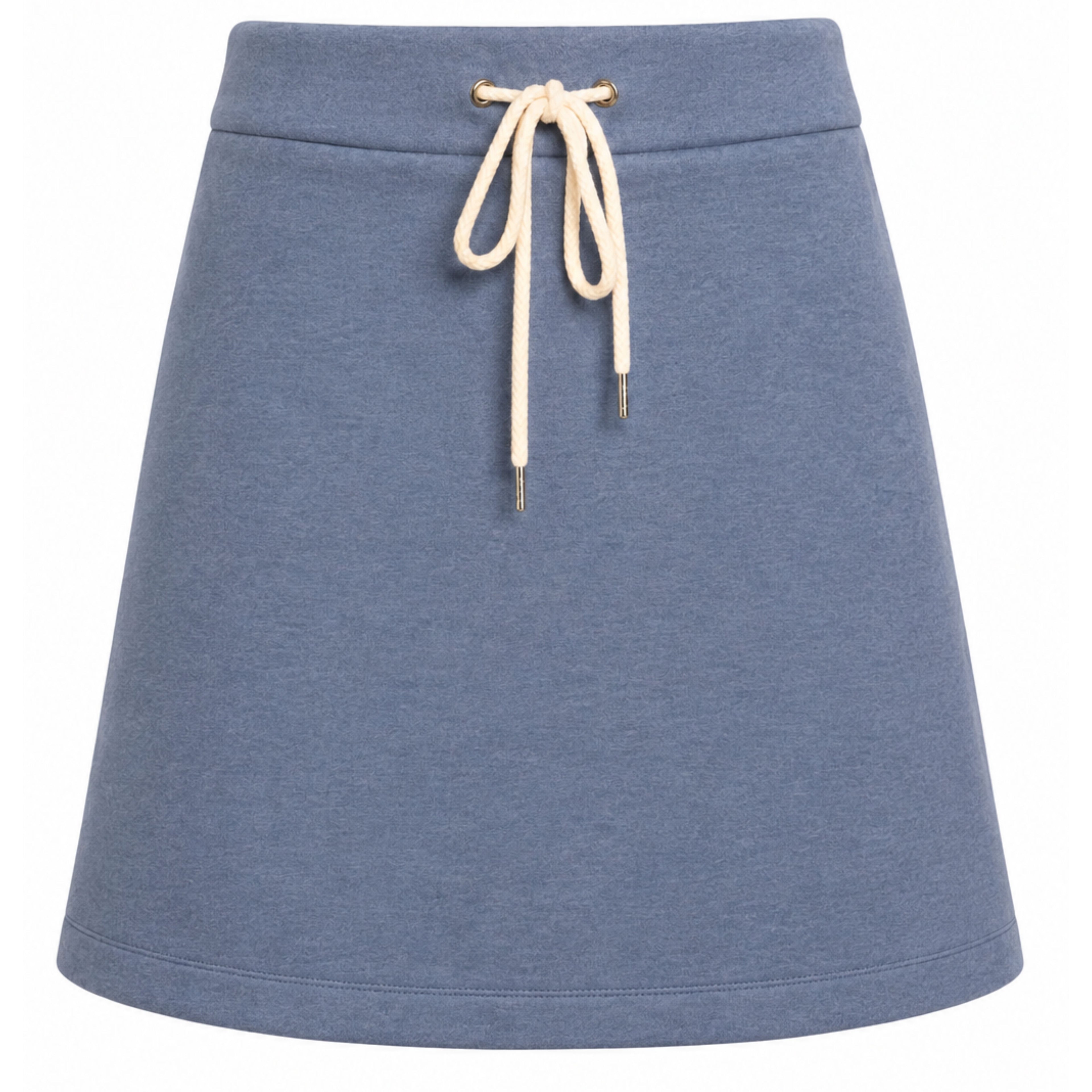 ALBA PENCEL SOLID SKIRT DUSTY BLUE