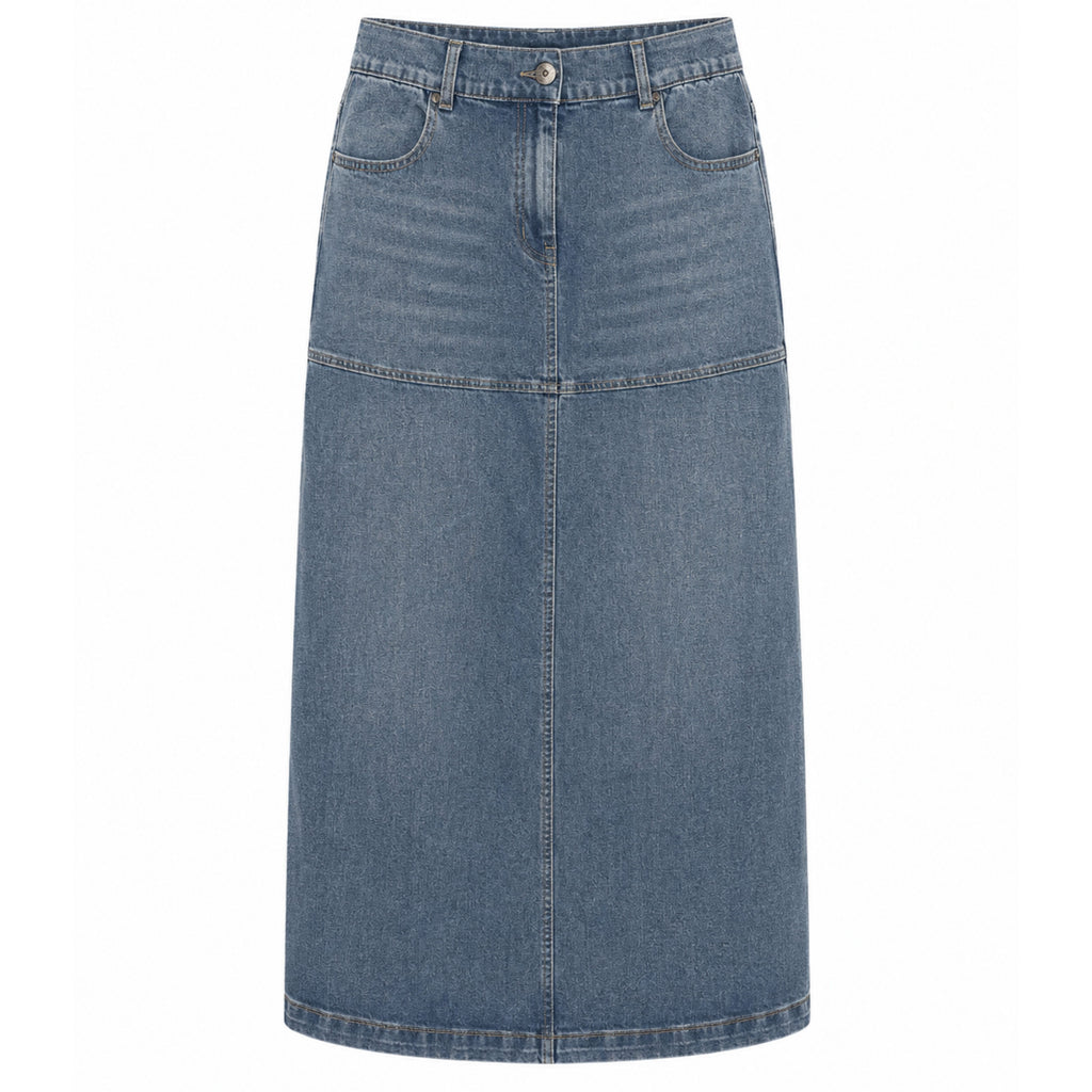 COSS DENIM SKIRT