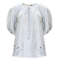 LOUISA BLOUSE BLUE FLOWER