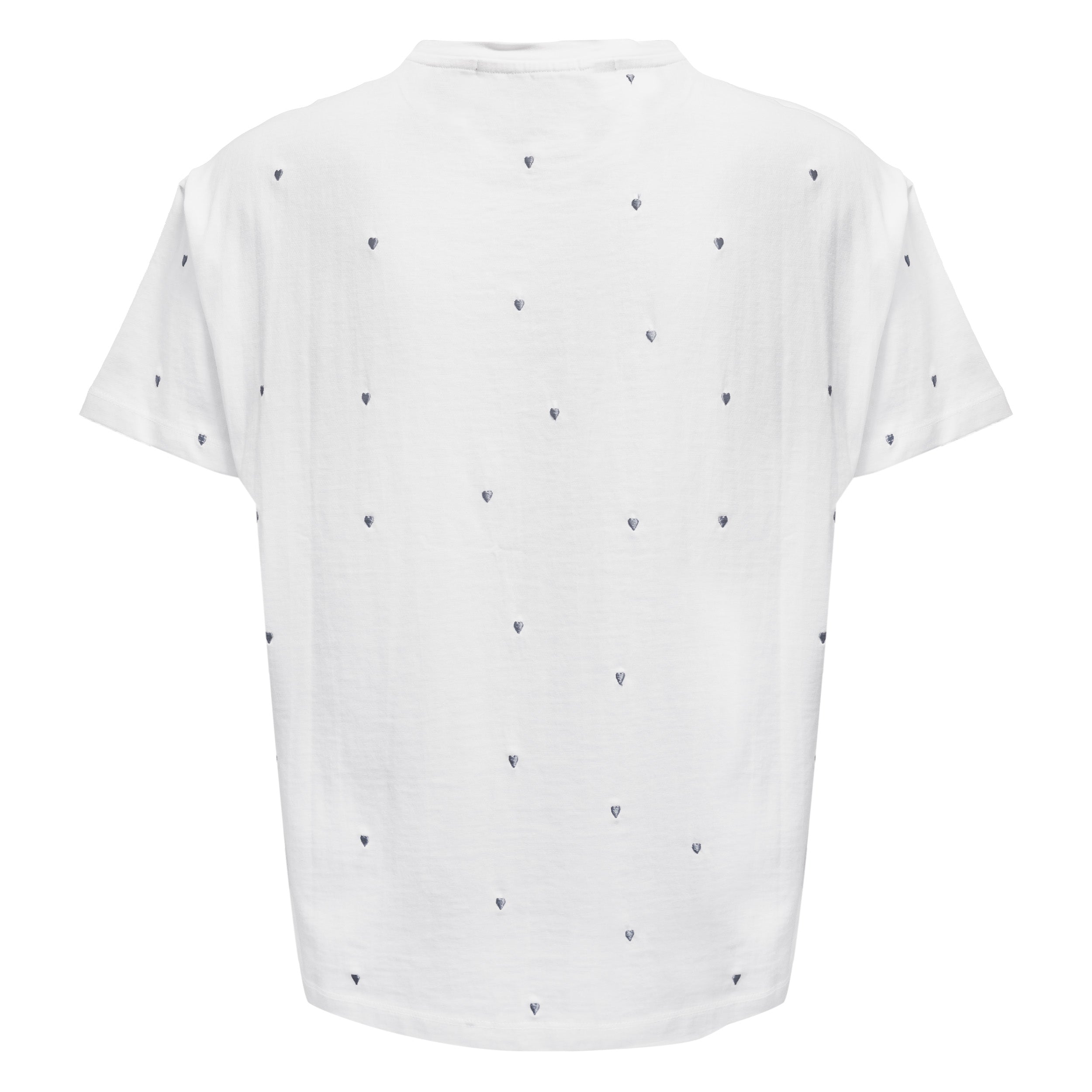 HEART TEE SEA BLUE HEART