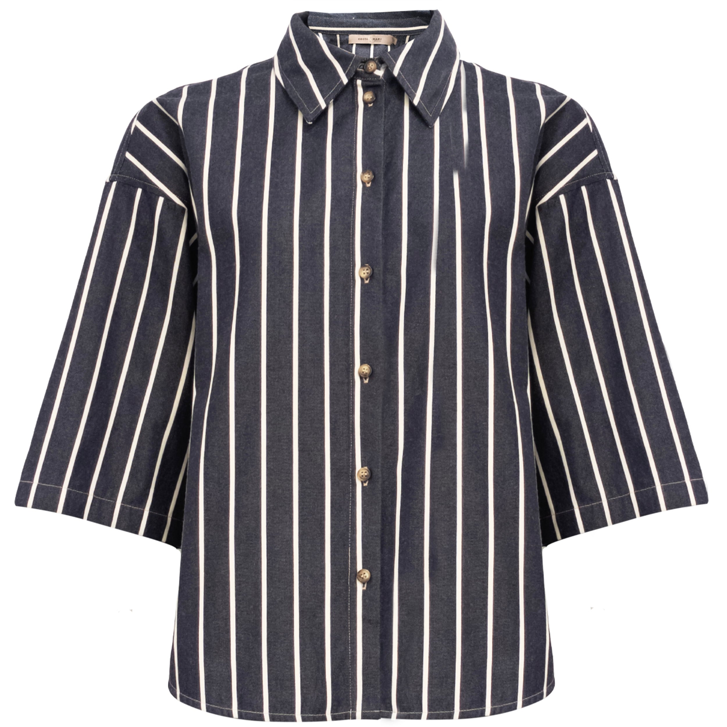 MILLI SHIRT STRIPE DENIM  SKJORTE