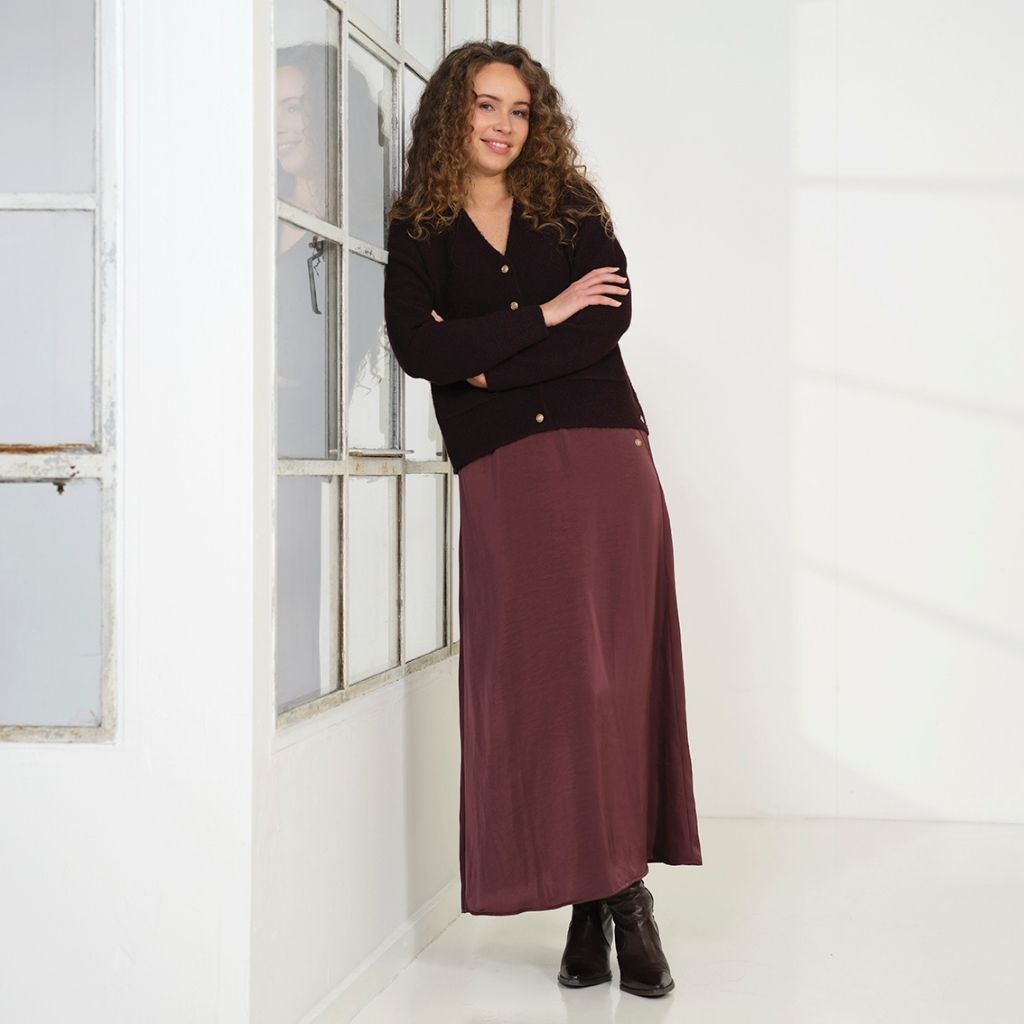 PREPAIR Lulu skirt bordeaux