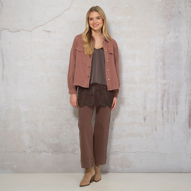 DANIELA BLOUSE VINTAGE ROSE 2900