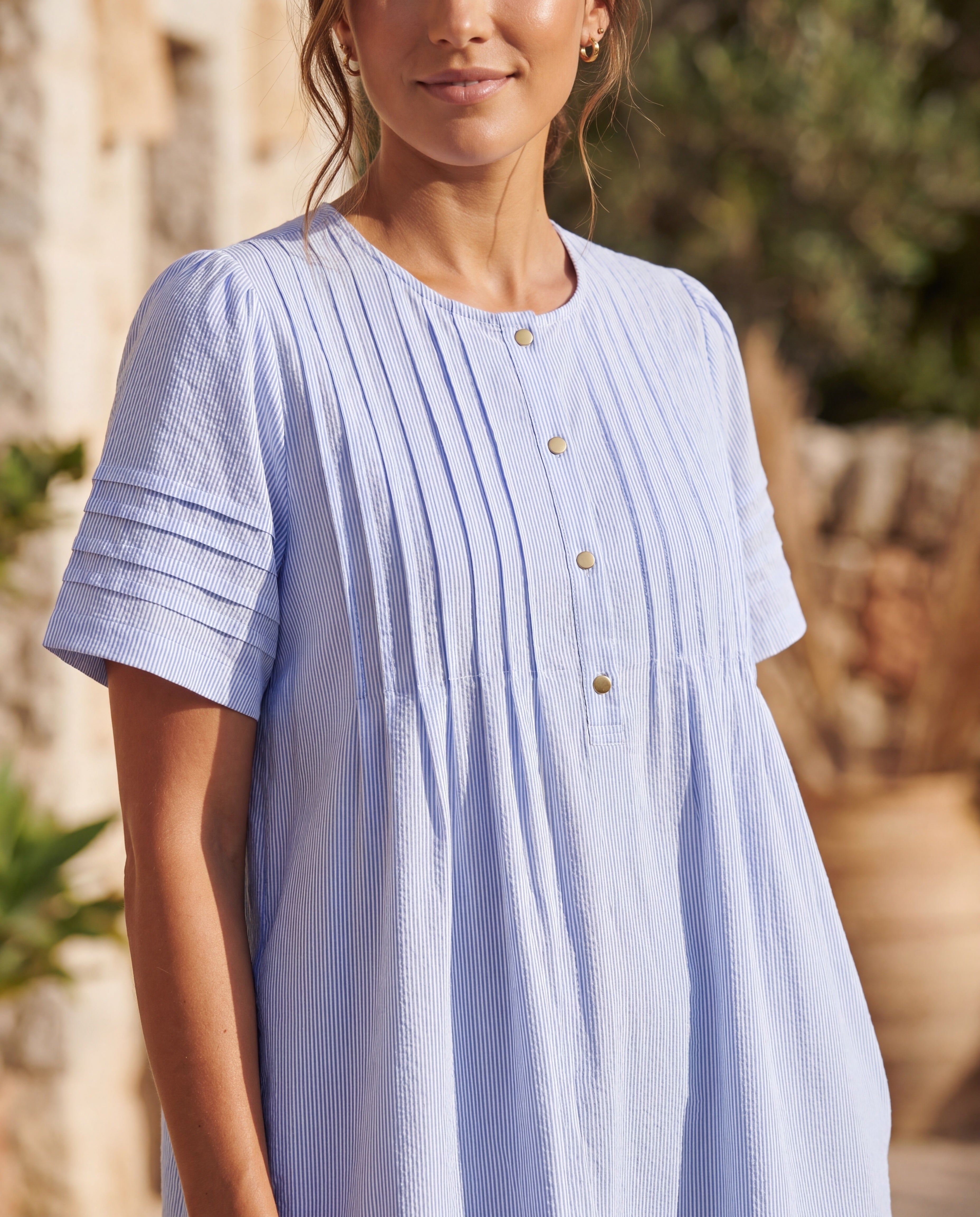 AYA DRESS BLUE