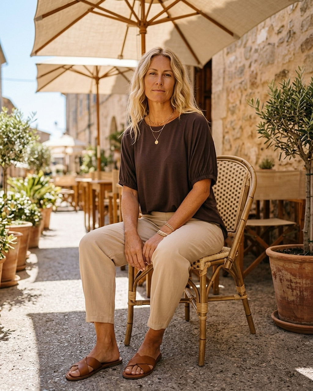 CHLOE PANTS SAND