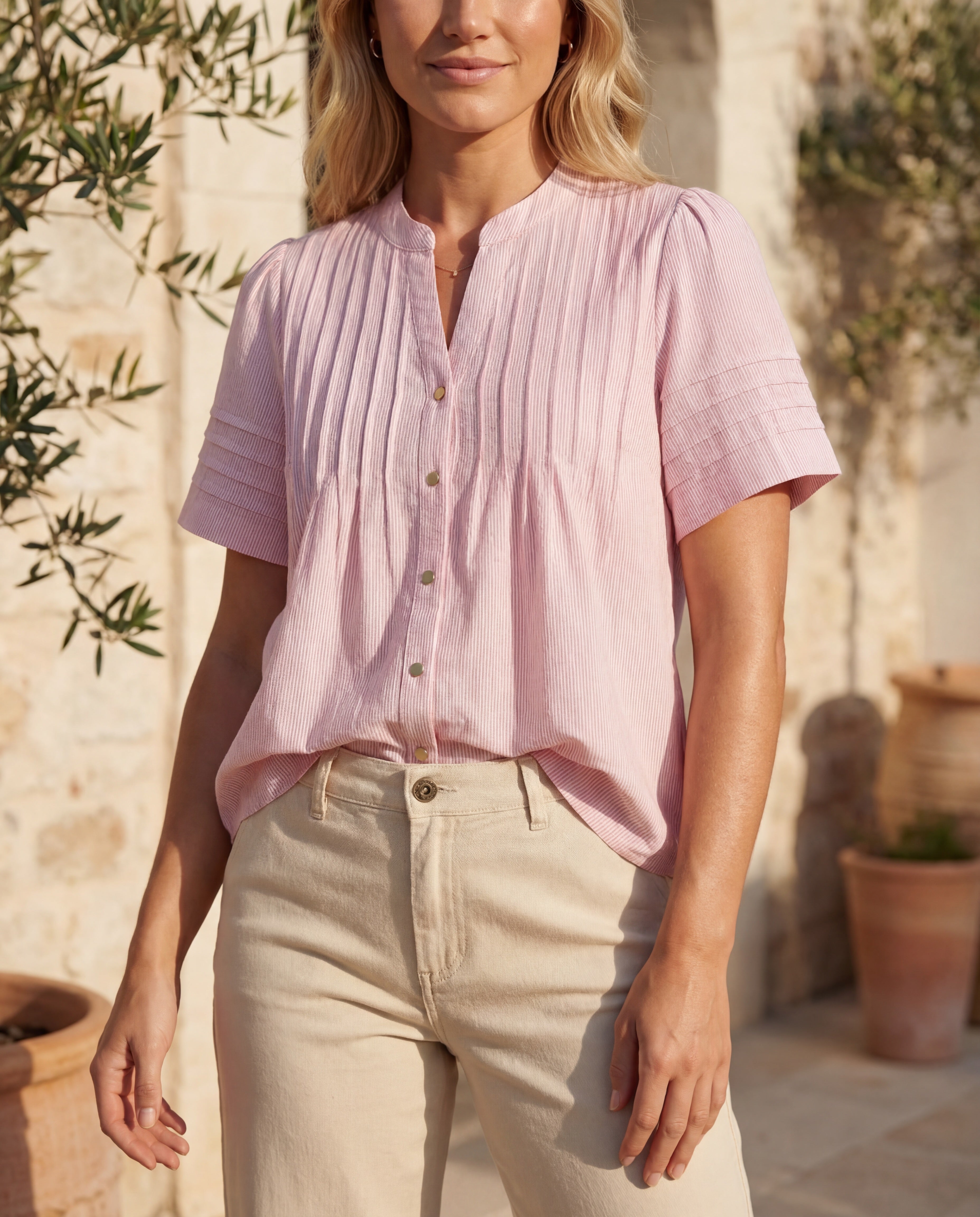 GRACE BLOUSE ROSA