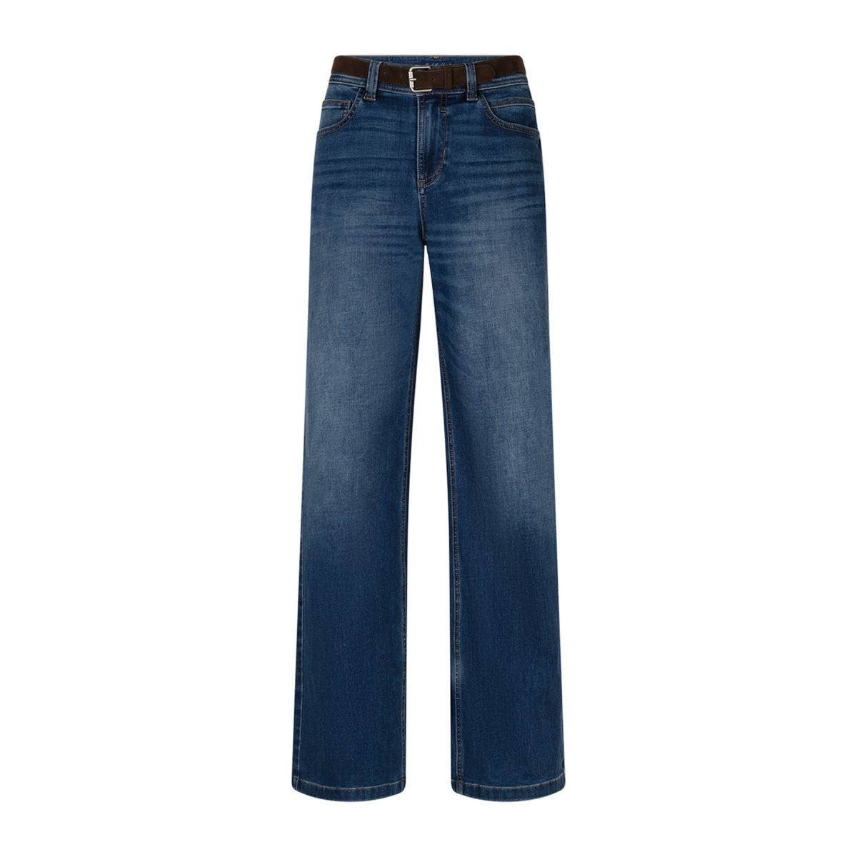 COLETTE & BELT DARK STONE JEANS