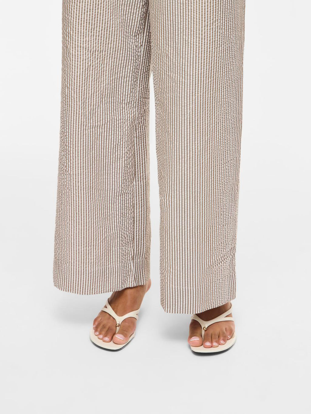 VIKALEA PANT STRIPE BROWN BUKS