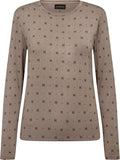 Cashmere-blend T-shirt