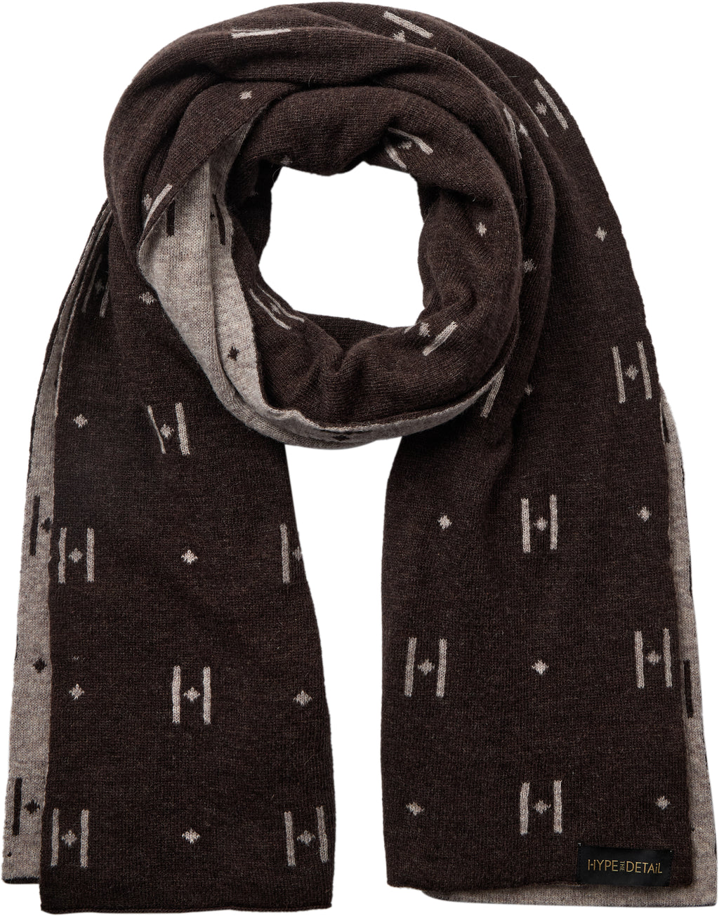 Logo Scarf - Brown