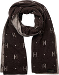 Logo Scarf - Brown