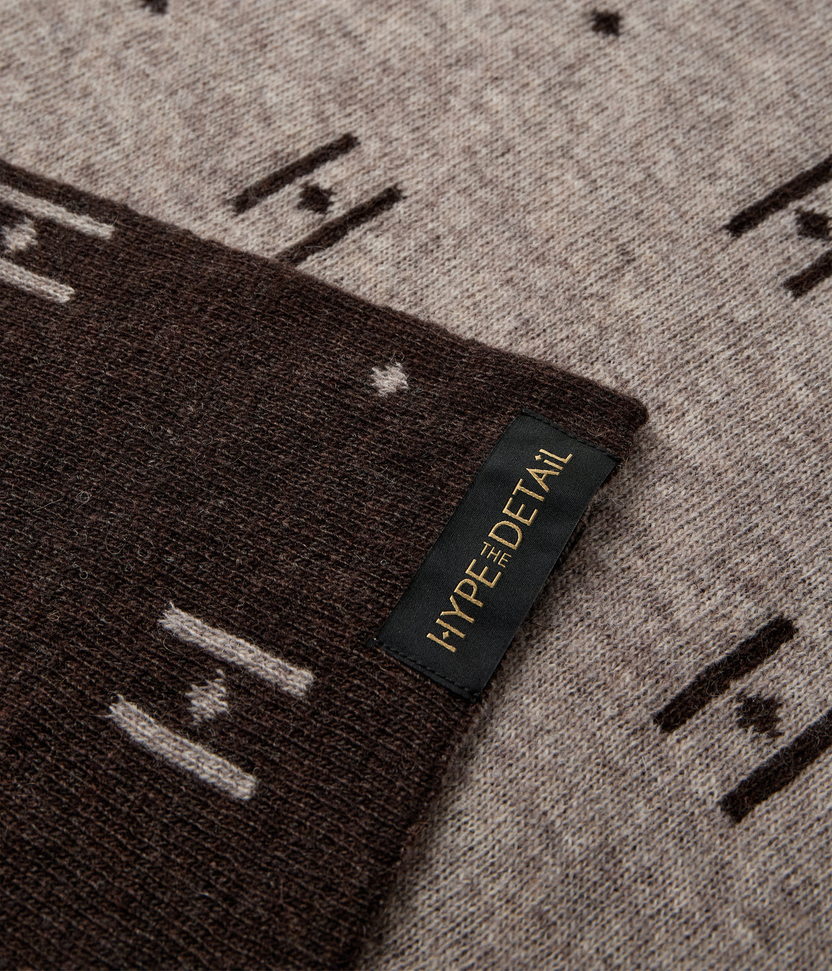 Logo Scarf - Brown