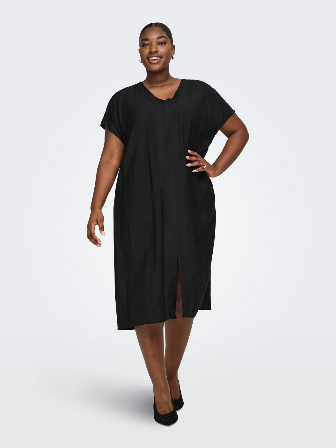 CARJOANNA V-NECK IN-ONE CALF D