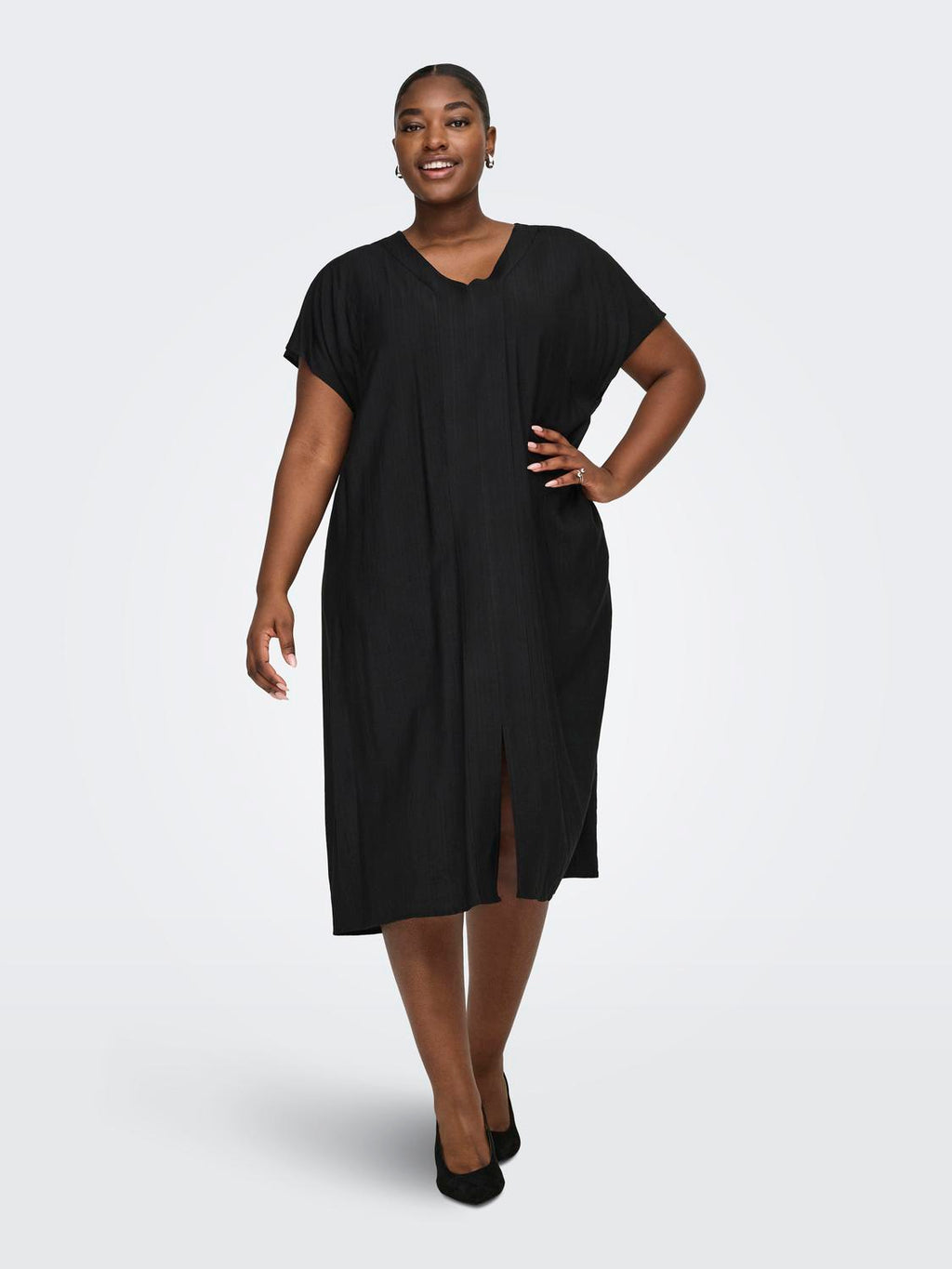 CARJOANNA V-NECK IN-ONE CALF D