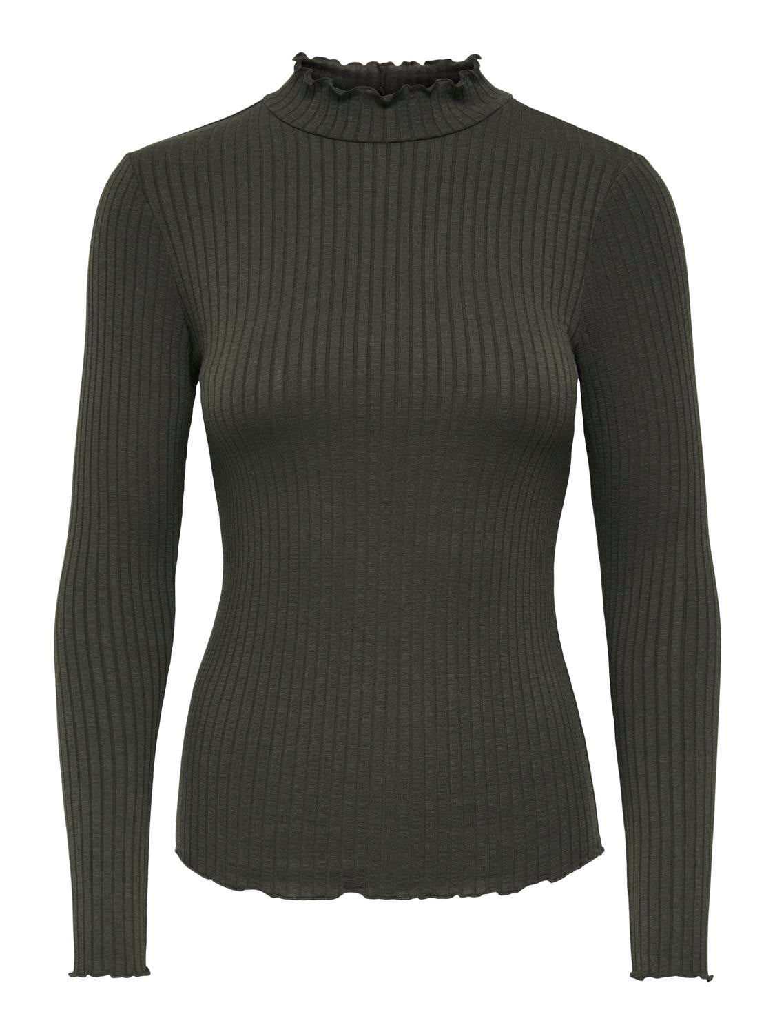 Jdyfransiska L/S Hi-Nck Top Jr