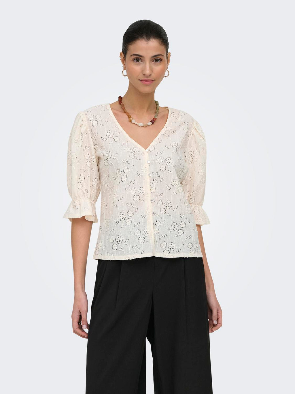 Jdyjakobe 2/4 Lace Top Jrs