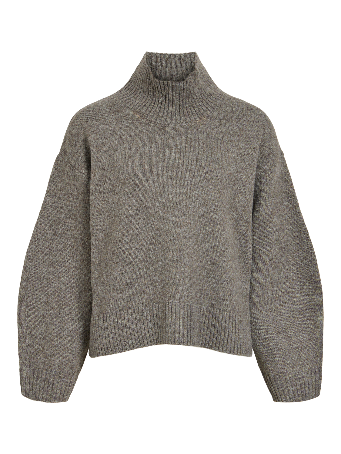 Visia L/S High Neck Knit Pullo